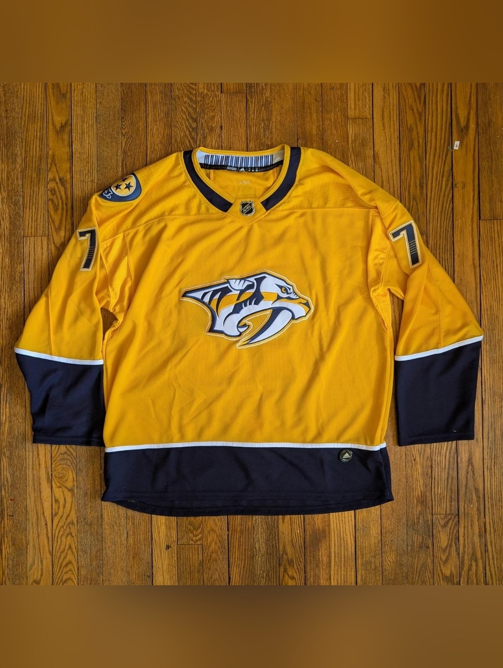 Adidas Nashville Predators Subban 76 NHL Hockey Jersey